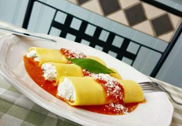 cannelloni ricotta en spinazie